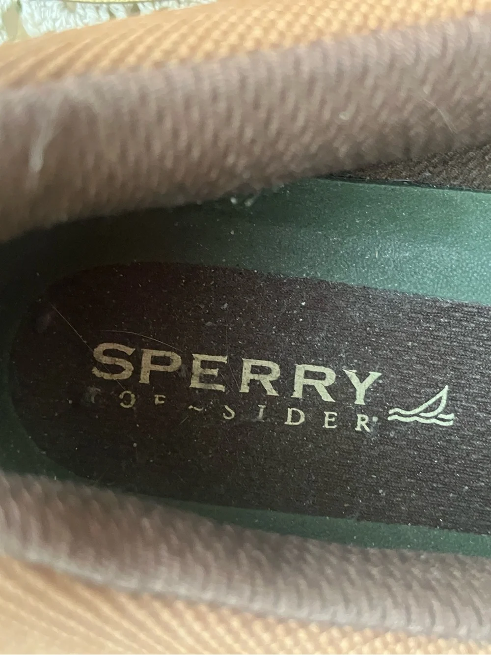 Sperry Topsider Brown Leather Men's Lace-Up Boat Shoes Size 9 1/2